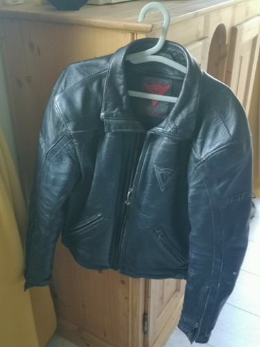 Blouson moto cuir vintage - blouson,