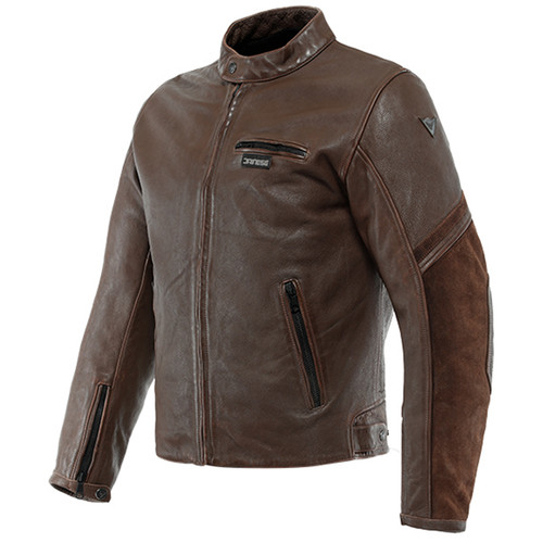 Blouson moto cuir - en,