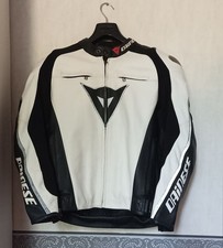 Blouson moto cuir Dainese