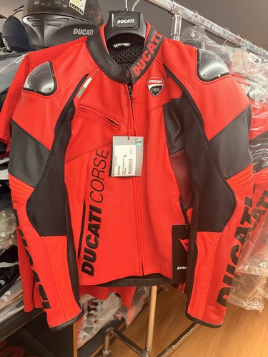 Blouson moto cuir ducati corse - blouson,