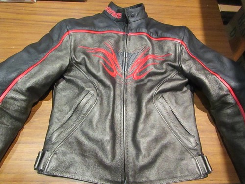 Blouson cuir moto - cuir,
