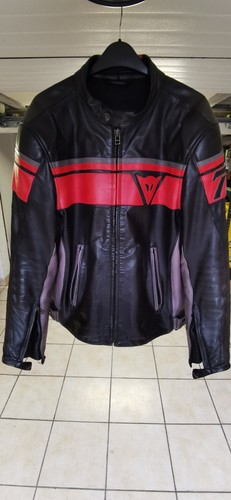 Blouson cuir moto - cuir,